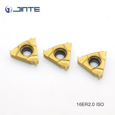 China Threaded CNC Carbide Inserts , 16ER 2.0ISO Threading Carbide Insert Turning Tools for sale