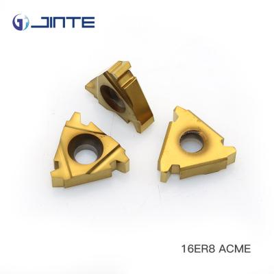 China Machining steel/cast iron Threading insert 16ER8 ACME/ISO carbide for sale