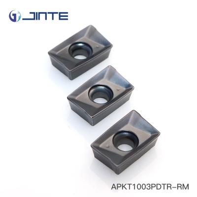 China Cemented Carbide Milling Inserts With Strong Edge For General Material APKT1003PDTR for sale