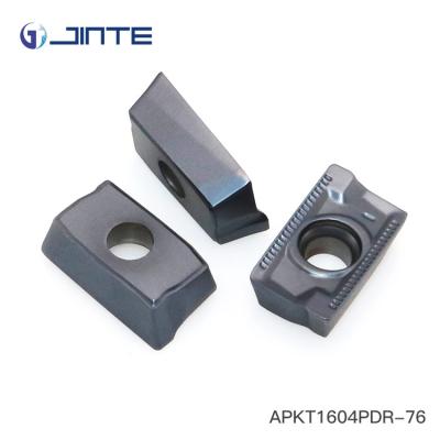 China APKT1604PDR Carbide Milling Inserts TP722 Grade For Steel Machining for sale