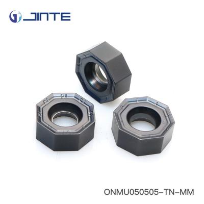 China ISO Carbide Indexable Milling Inserts High Metal Removal Rate ONMU050505TN for sale