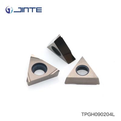 China CNC Scherpe Hulpmiddel van het Carbide Boring Tussenvoegsel, de Tussenvoegsels TPGH090204L van het Driehoekscarbide Te koop