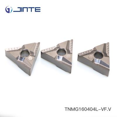 China Tungsten Carbide CNC Ceramic Cutting Inserts For Turning Tools TNMG160404L for sale