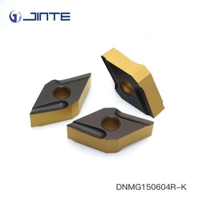 China Hard Steel Cnc Turning Tools Inserts , Carbide Insert Cutting Tools DNMG150604R - K for sale