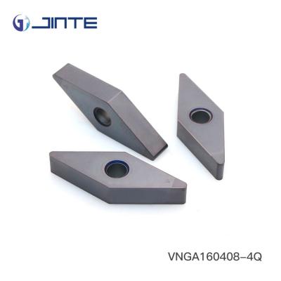 China VCGT160408-4Q Turning Tools Diamond PCD CBN Tipped Cutting Inserts for sale