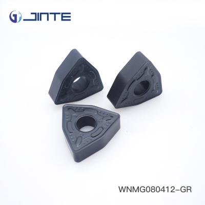 China WNMG080412 - GR Coated Carbide Insert Turning Tools For Hard Steel Semi - Finishing for sale