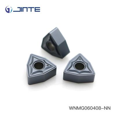 China WNMG060408 CNC Carbide Inserts Indexable Turning Tools For Stainless Steel for sale