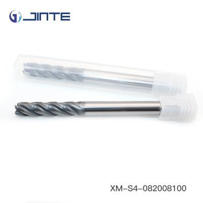 China Long Shank 8mm Carbide End Mill CNC Milling Cutter For Stainless Steel for sale