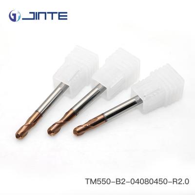 China High Hardness Carbide Milling Cutters 1-2mm CNC Flute End Mill Iso Certified for sale