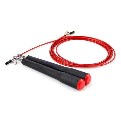 China Lightweight Plastic Handle Adjustable Speed ​​Jump Rope For Jumping Crossfit for sale