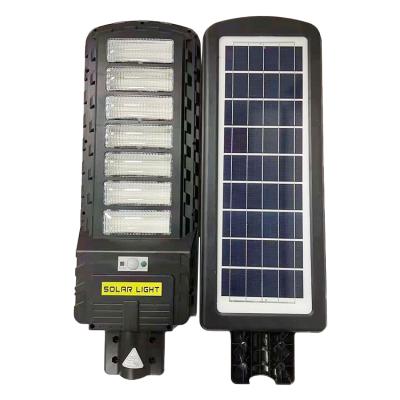 China Waterproof Garden Solar Integrated Street Light For Garden Driveway All In One Solar Power Street Light for sale