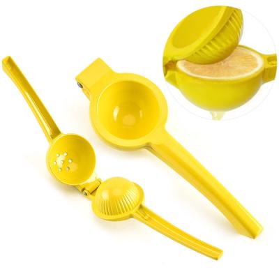 China Wholesale Heavy Metal Manual Squeezer Hand Lemon Lime Stocked Orange Juicer Squeezer for sale