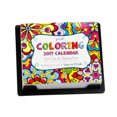 China Eco Friendly Low Price A4 Custom Size Tear Off Calendar Printing for sale