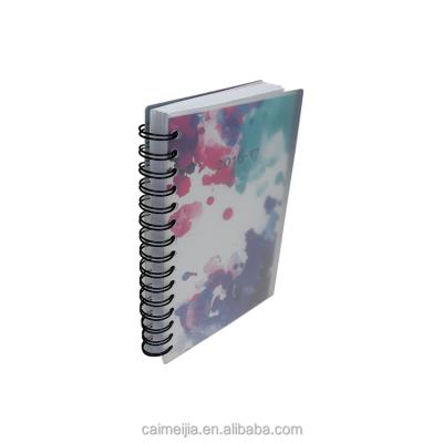 China OEM New Eco-Friendly Novelty Pink Printed Chinese PVC Diary Notebook Printing for sale