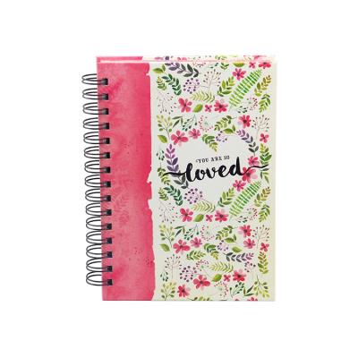 China Printed Eco-Friendly Full Color A4 Spiral Notebook for Studrens for sale