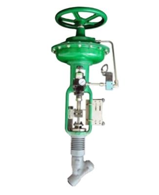 China Power Plant Y-Model Automatic Drain Valve Water Control Valve With Delan Pneumatic Diaphragm Actuator for sale