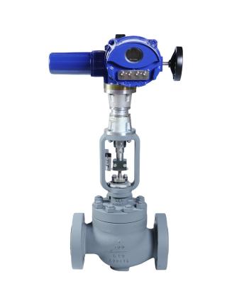 China Power Plant Trigger Spray Temperature Regulator Electric Water Flow Controller Control Valve for sale