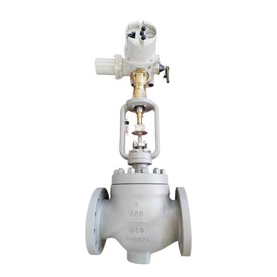 China Central Single Electric Actuated Cast Iron-Seated Face Stellite Pneumatic Actuator Globe Control Valve Hard Balanced Diaphragm Valve for sale