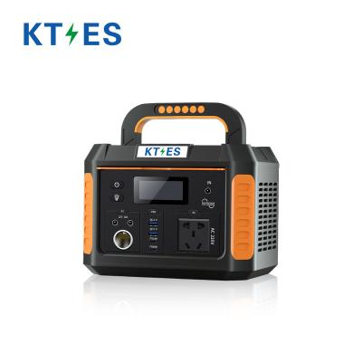 China Wireless Charging KT In stock portable solar power station charging battery cooking-Solar panel 220v pure sine wave portable power station for sale