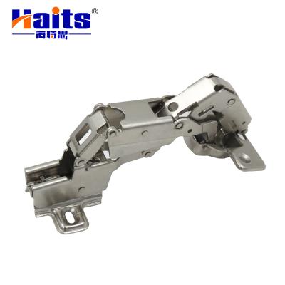 China Modern Furniture Hardware Cabinet Corner Hinge 165 Degree 2D Adjustable Hidden Hinge for sale