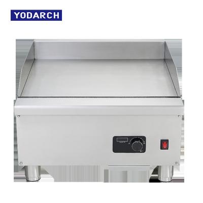 China EU Style Commercial Electric Grill Oven Heating Iron Pan Equipment Commercial Cake Electric Burning Sear Machine 24