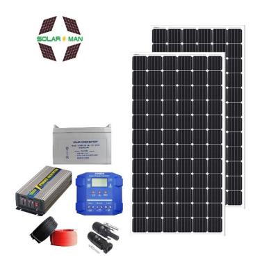 中国 china factory supplier high efficiency home power system 300w 12v mono solar panel 3kw off grid solar system wholesale china 販売のため