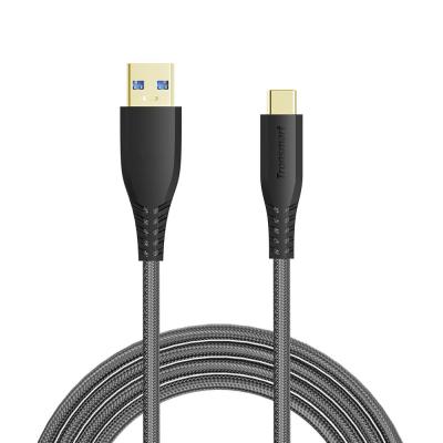 China Tronsmart TAC01 Mobile Phone USB Type-C to USB-A 3.0 Braided Charging and Syncing Nylon Cable for sale