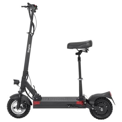 China Electric Scooter [EU Fast Shipping] Eleglide D1 Unisex E-scooter Folding 10 Inch Max Speed ​​45KM/H 75KM Chain Battery Tire 18AH for sale