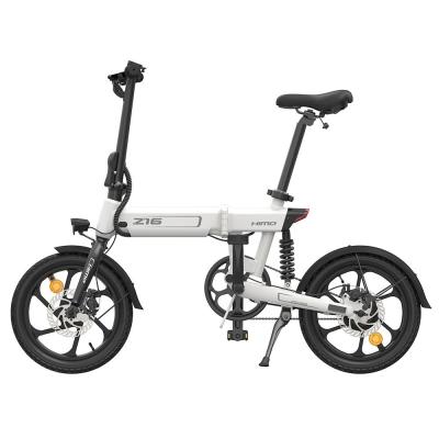 China EU Steel Warehouse CE Certificate HIMO Z16 250W High Quality DC Motor 36V 16Inch Foldable Electric Bicycle for sale