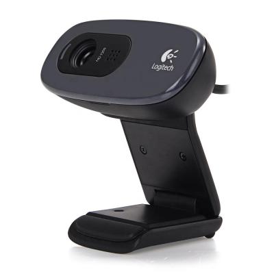 China Original Mini 720 P Vid HD USB Fast Tap Button Logitech Computer Camera Laptop Webcam MIC Phone For PC for sale