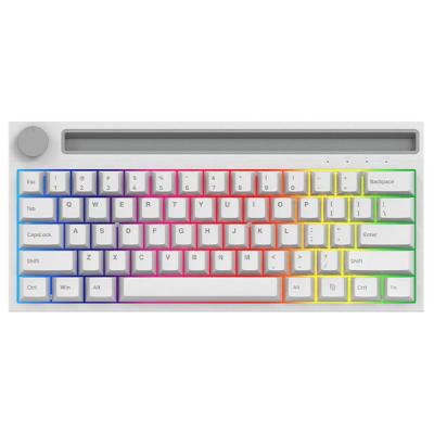 China Ajazz K620T 62 Keys Wireless Gaming Mechanical Keyboard RGB BT Type-C Wired Dual Mode Rechargeable Keyboards for sale