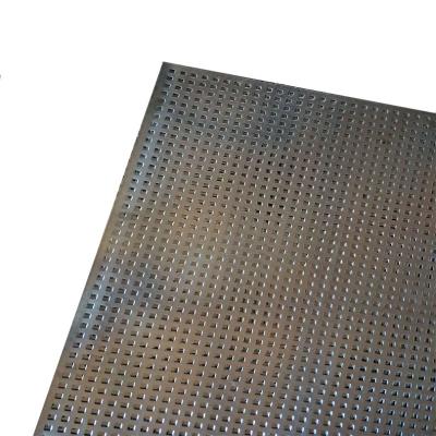 China Plain Weave Stainless Steel Perforated Panels Perforated Metal Round Hole 2 Mm 4 Mm 6 Mm for sale