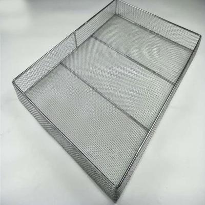 China Custom Reusable Stainless Steel Washing Mats For Reusable Sterilization Disinfection Drying Mats For Meat And Fruit/Wire Drying Mesh Food Dehydrator Tray For for sale