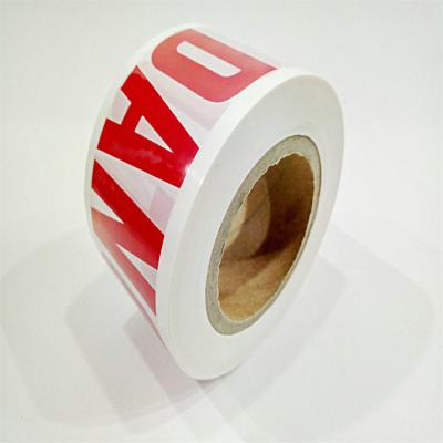 China Resist Moisture Made In Red And White Tape Customized Printing High Quality Hot Selling China Suitable Prices Warning Fence Hazard for sale