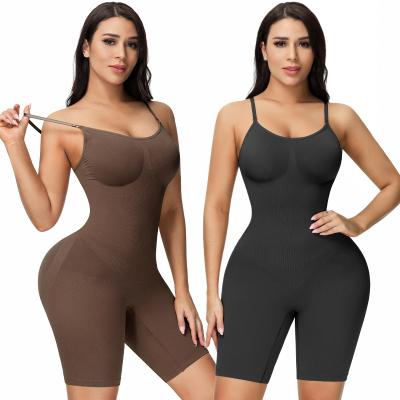 China Newest Custom Women's Full Body Bodyshaper Antibacterial Slimming Seamless Waist Slim Tummy Shapewear for sale