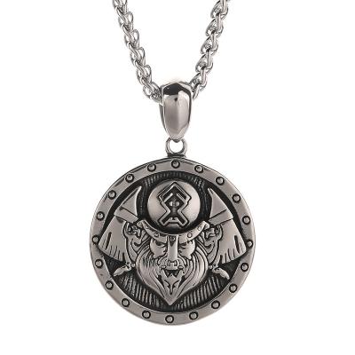 China Viking Jewelrox Viking Jewelry Stainless Viking Warrior Necklace Viking Necklace in steel for sale