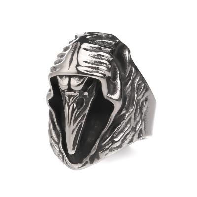 China Viking Jewelrox Viking Jewelry Stainless Viking Raven Ring Steel Viking Ring for sale