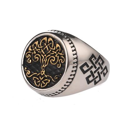 China Steel Viking Tree Of Life Ring Viking Ring from Viking Jewelrox Viking Jewelry Stainless for sale