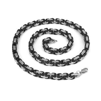 China Steel Viking Byzantium King Chain Necklace Viking Necklace from Viking Jewelrox Viking Jewelry Stainless for sale