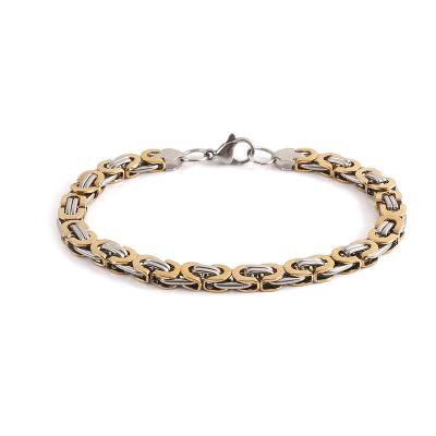 China Viking Jewelrox Viking Jewelry Stainless Steel Byzantium King Chain Bracelet Viking Bracelet for sale