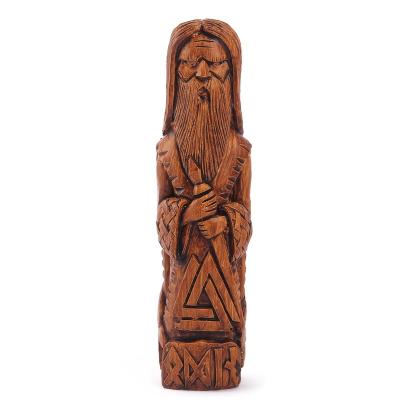 China Wooden Resin Odin Statue Crafts from Viking Jewelrox Viking Resin Crafts for sale