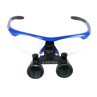 China Dental Art 2.5x Sight Loupes 2.5x Dental Surgery Glass Medical Equipments Medical Dental Loupe for sale