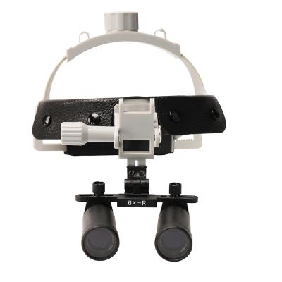 China High Magnification Magnifier Headband Style 6X Headband Microsurgery Optical Loupes Dental Binocular Surgical Surgery Loupe for sale