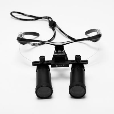 China Plastic High Magnification 6X Surgeon Magnifier Doctor Surgical Operation Dental Magnifying Dentist Loupe for sale