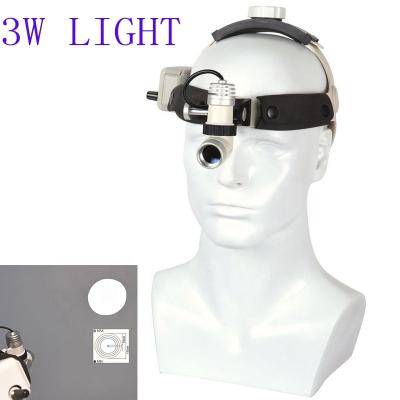 China High Headband Style 3W LED Spot Light Spot Inspection Lamp Dental ENT Surgical Wireless Headlamp for sale