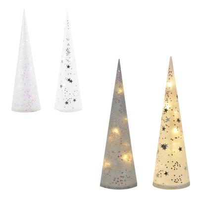 China Christmas Decoration PVC Table Light Christmas Tree Light for Home and Kids Room Decoration for sale