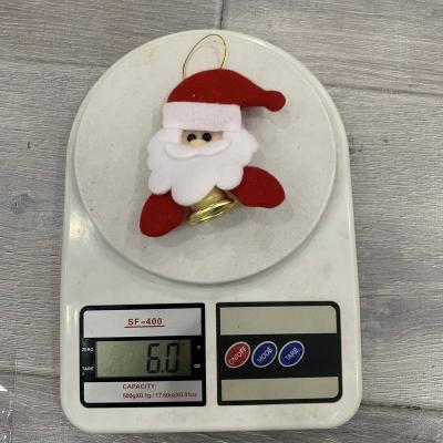 China Christmas Tree Decorations Props Christmas Tree Hanging Doll Small With Jingle Bell Santa Claus Snowman Christmas Gift for sale