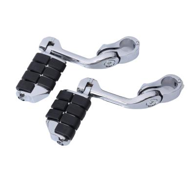 China Billet Aluminum Motorcycle Foot Pegs Pedal Foot Rest For Harley Sportster Softail CVO Suzuki Yamaha Honda Footrest for sale