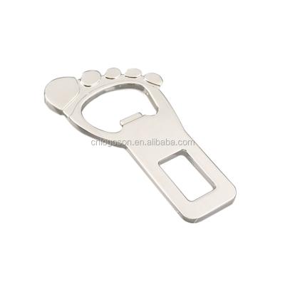 China Viable Souvenir Toe Shape Custom Metal Bottle Opener Tool Mockup for sale