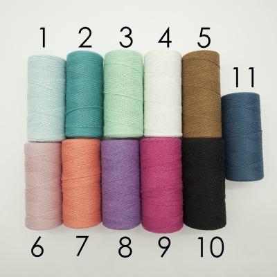 China For Weaving Loom Loom Cotton Warp Yarn Diameter 1mm for sale